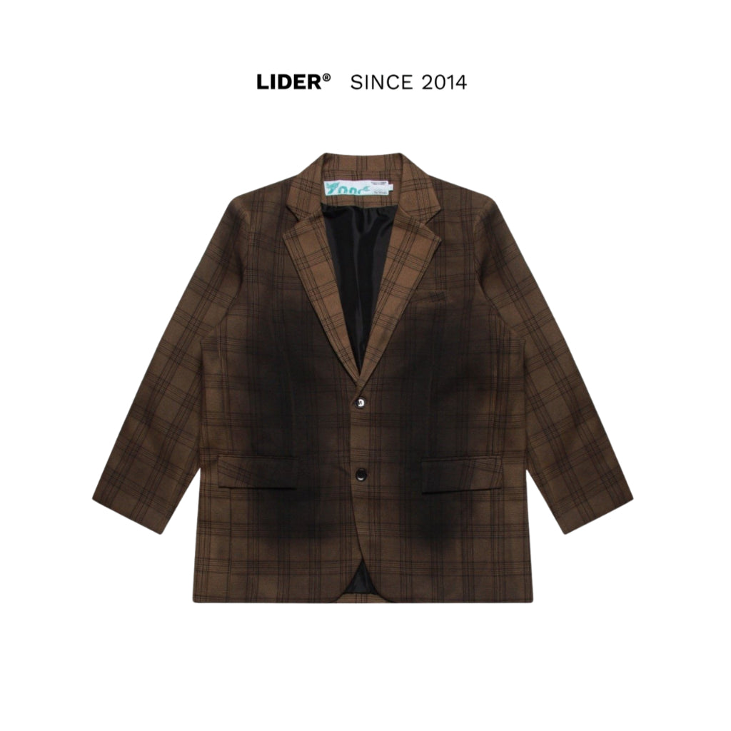 LIDER CAMERON CHECKED BLAZER Blazer Vest