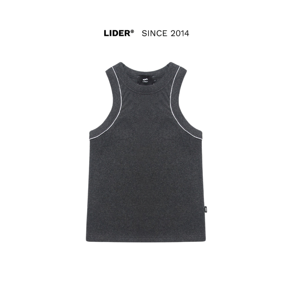 LIDER RE9ALIA TANK TOP Gray Wool Tank Top - Gray