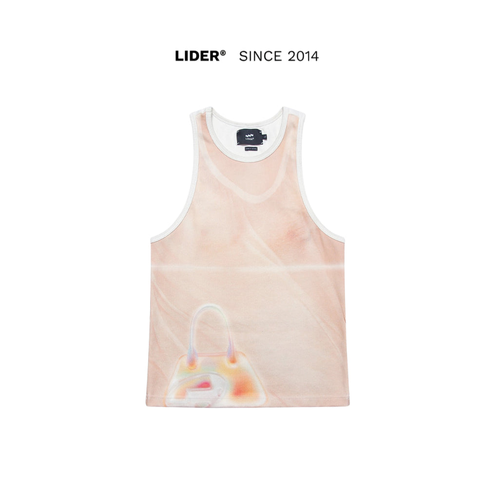 Unisex LIDER Naked You Tank Top - Coral