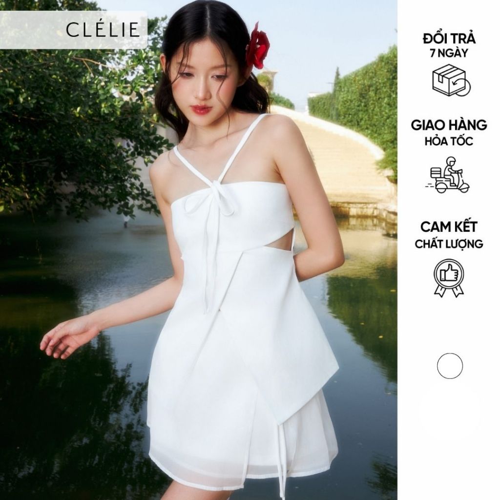 Áo cúp có dây cut out 2 sườn | AYA TOP - CLÉLIE