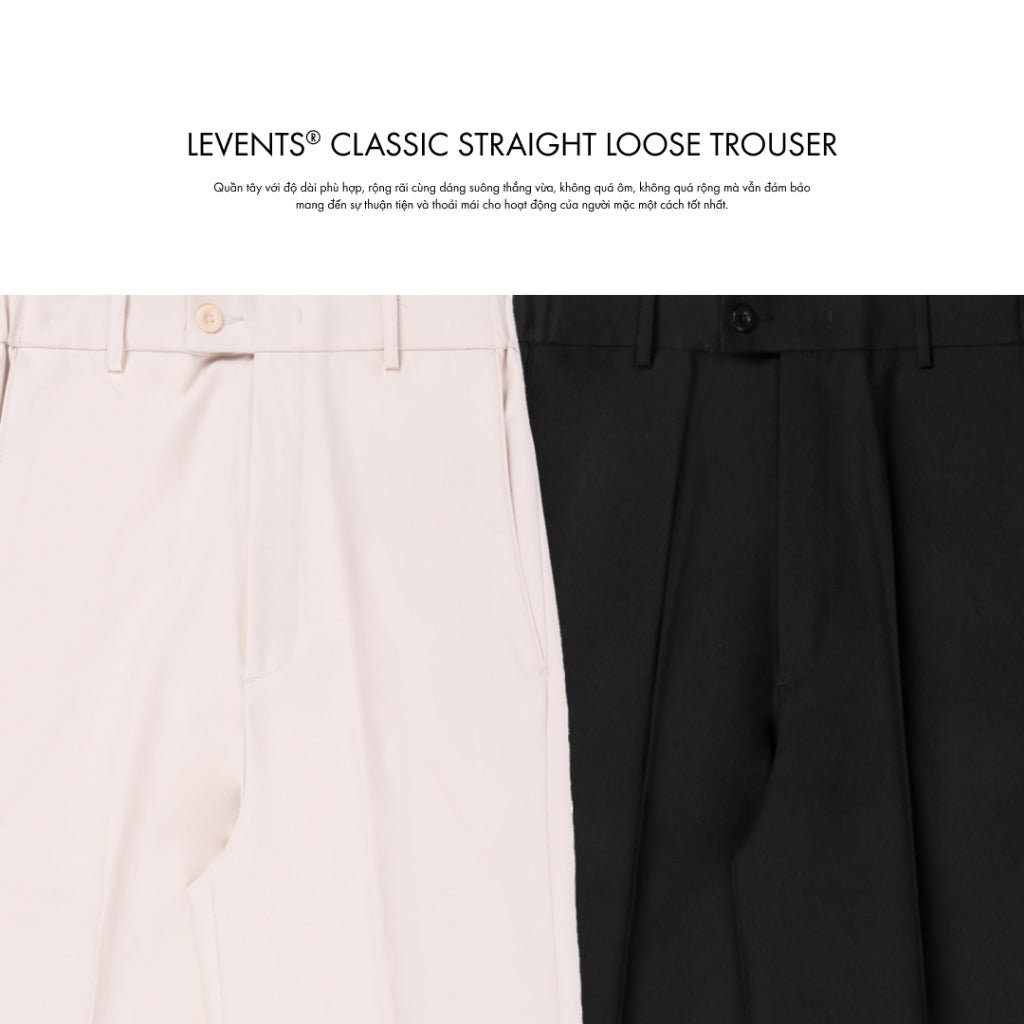 Trouser Levents Classic Straight Loose Pants