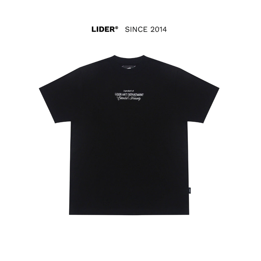 UNISEX LIDER ART DEPARTMENT TEE V.2 - White/Black