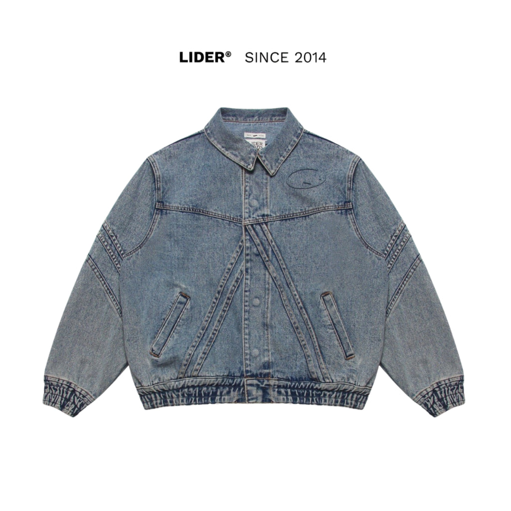 Áo Khoác Jeans Unisex LIDER Breslin Boned Denim Jacket