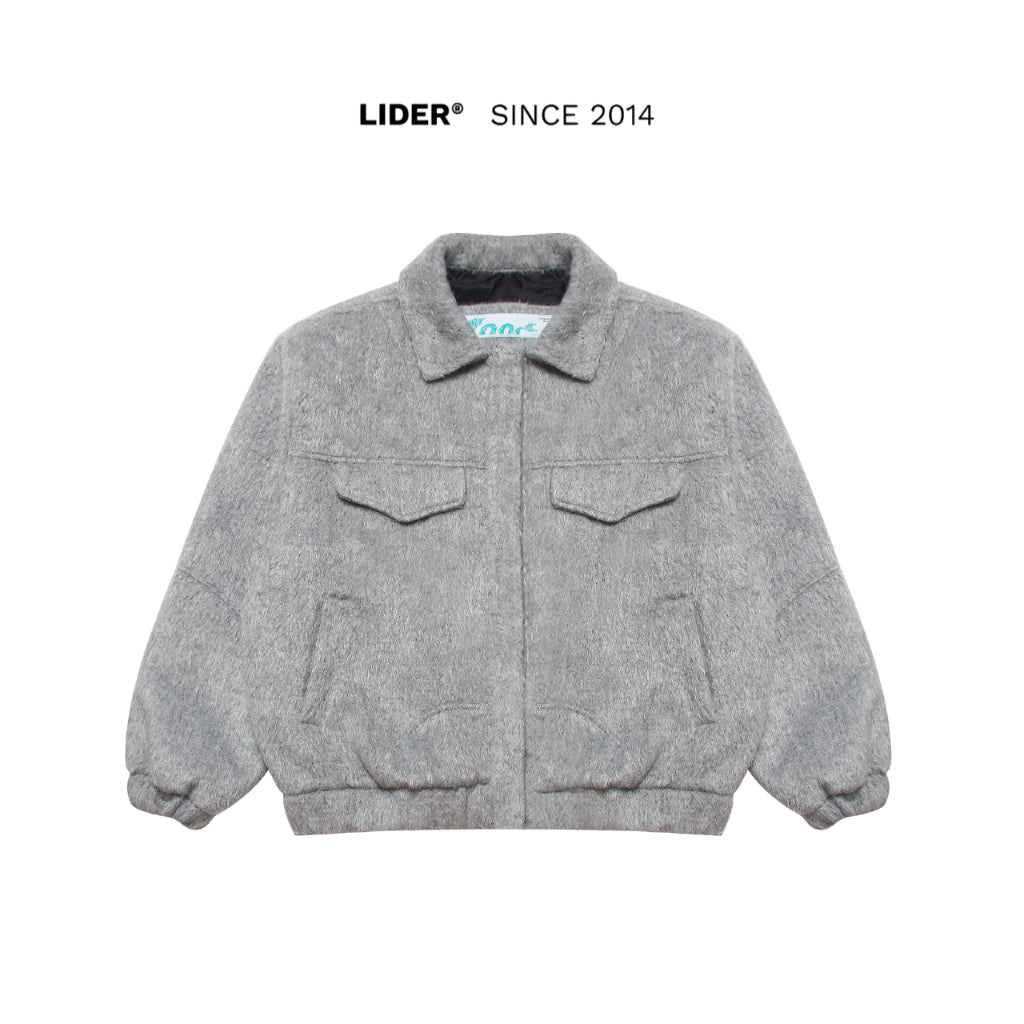 LIDER NOAH FUR JACKET Unisex Smooth Cotton Bomber Jacket