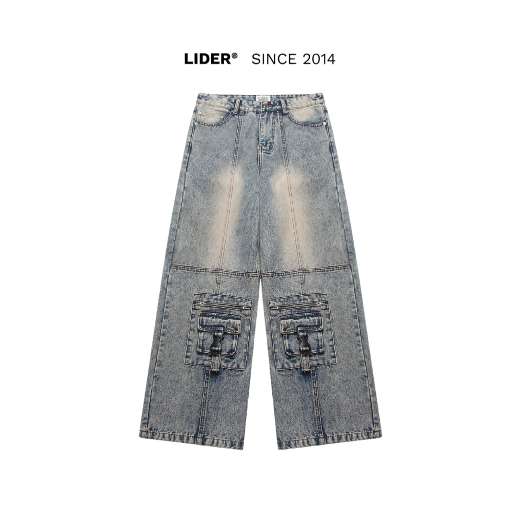 LIDER NEXUS CARGO DENIM PANTS