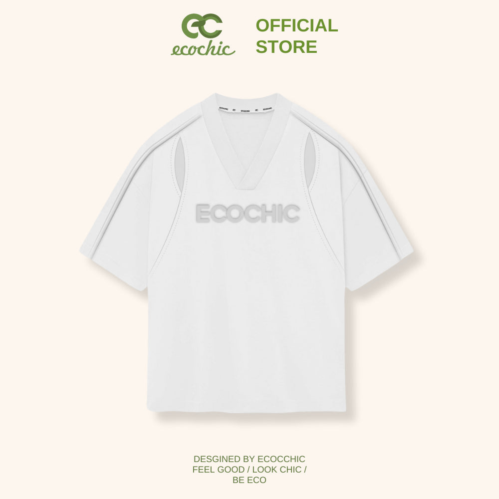 ECOCHIC BREAKTHROUGH TEE ESSENTIALS Local Brand Genuine Unisex Loose Form Oversize Premium Cotton 100% B031 