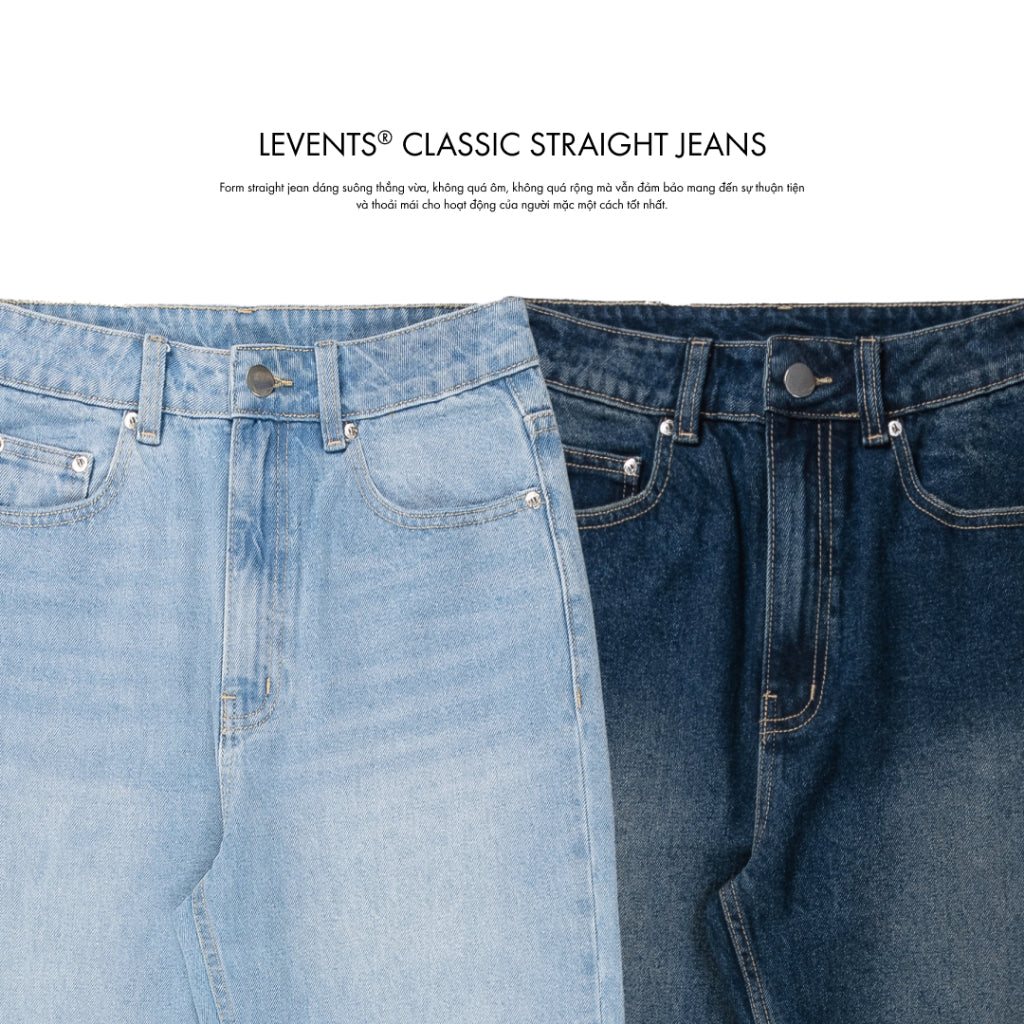 Quần Jeans Levents Classic Straight