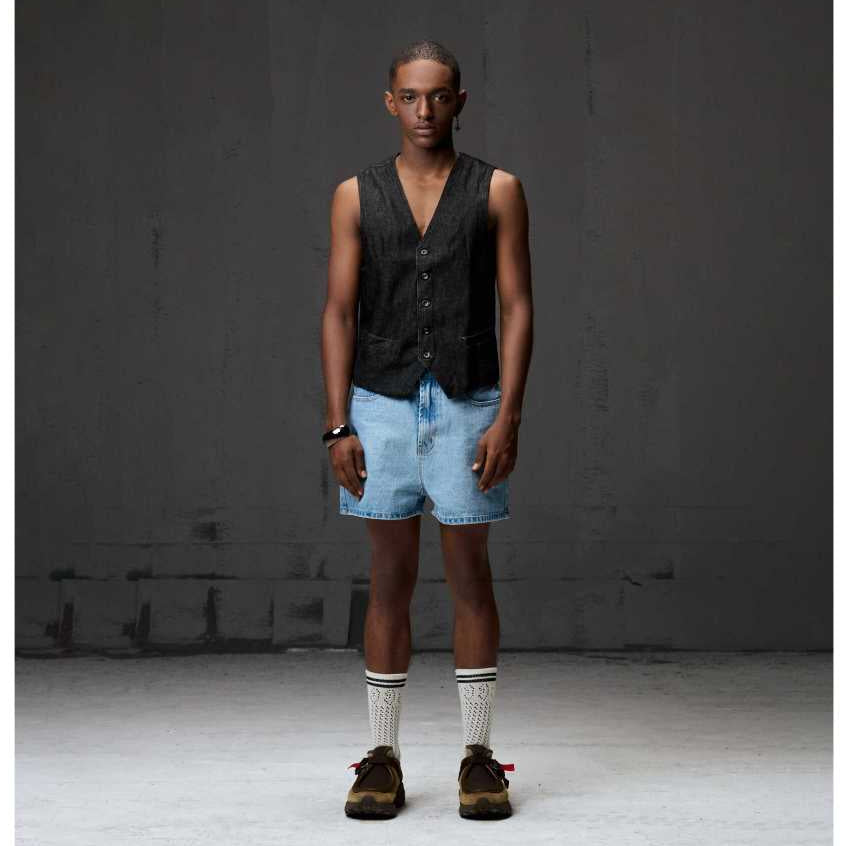 LIDER PRIMAL WASHED SHORTS Denim Jeans