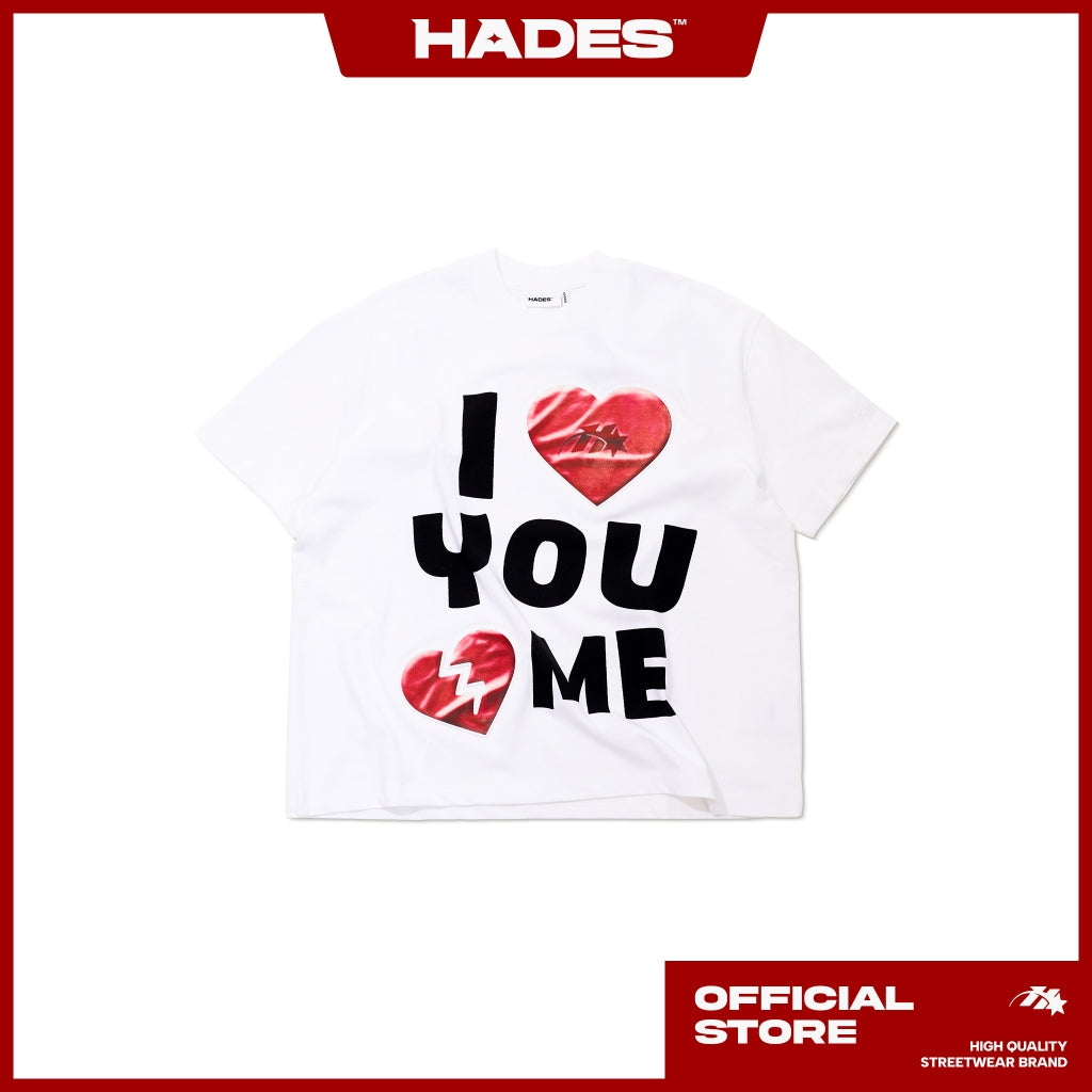 ÁO THUN TAY LỠ UNISEX HADES BROKEN HEART TEE 100% COTTON - HADES BRAND CHÍNH HÃNG