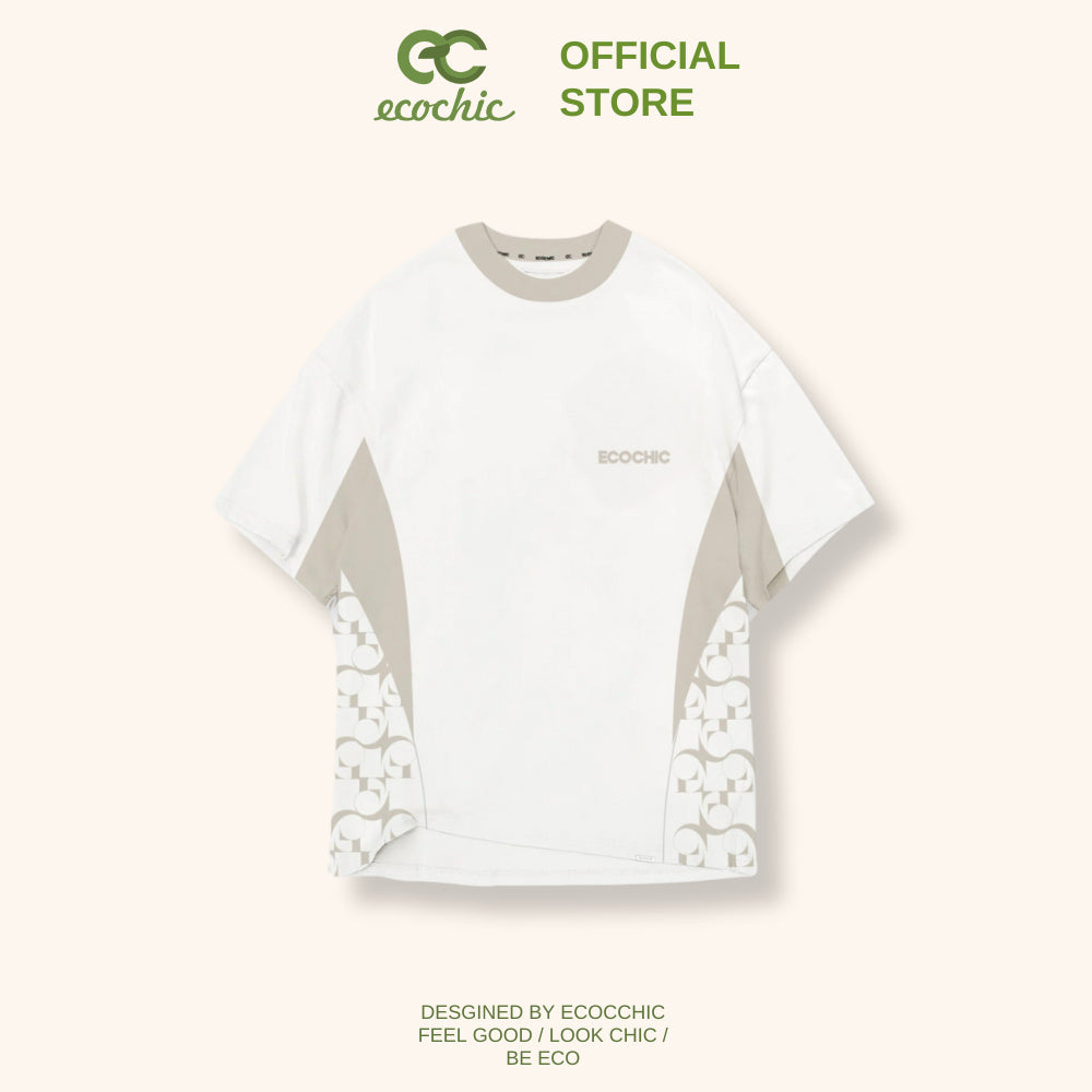 Áo Phông ECOCHIC UNIQUE T-SHIRT Tee Local Brand Chính Hãng Unisex Form Rộng Oversize Premium Cotton 100% B040