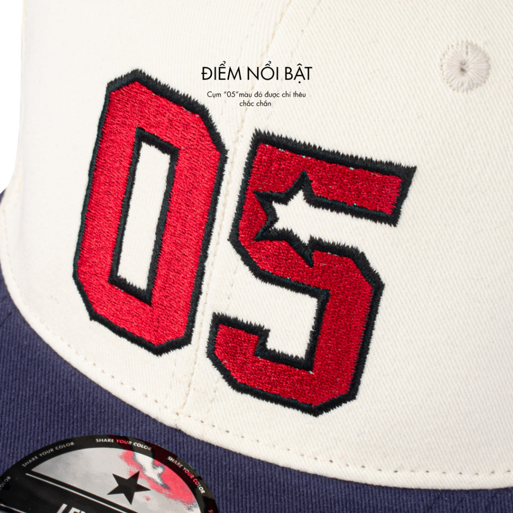 Nón Snapback Levents Champion/ Cream