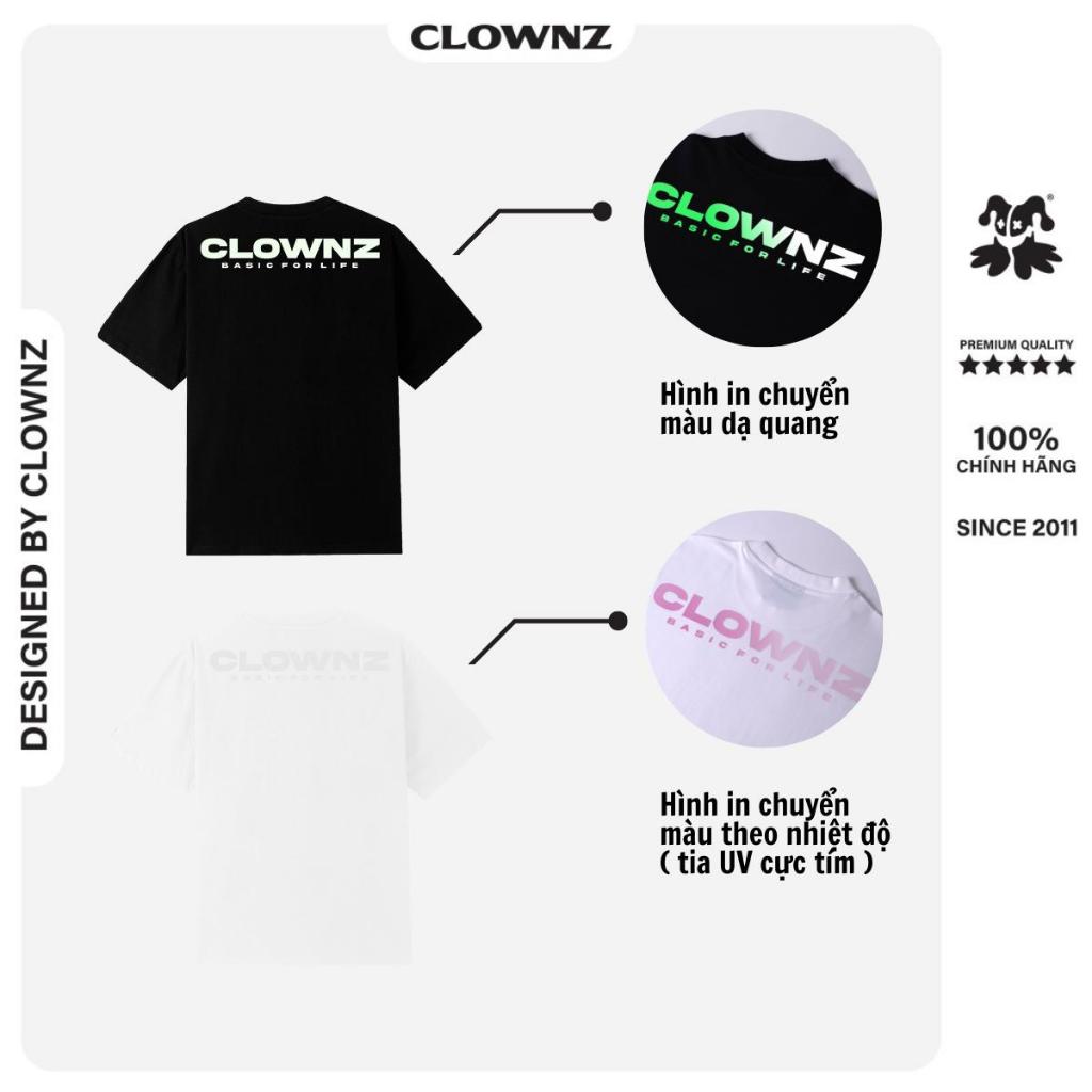 Áo phông Clownz Basic For Life Special V3 áo thun cổ tròn tay lỡ form rộng cotton unisex nam nữ