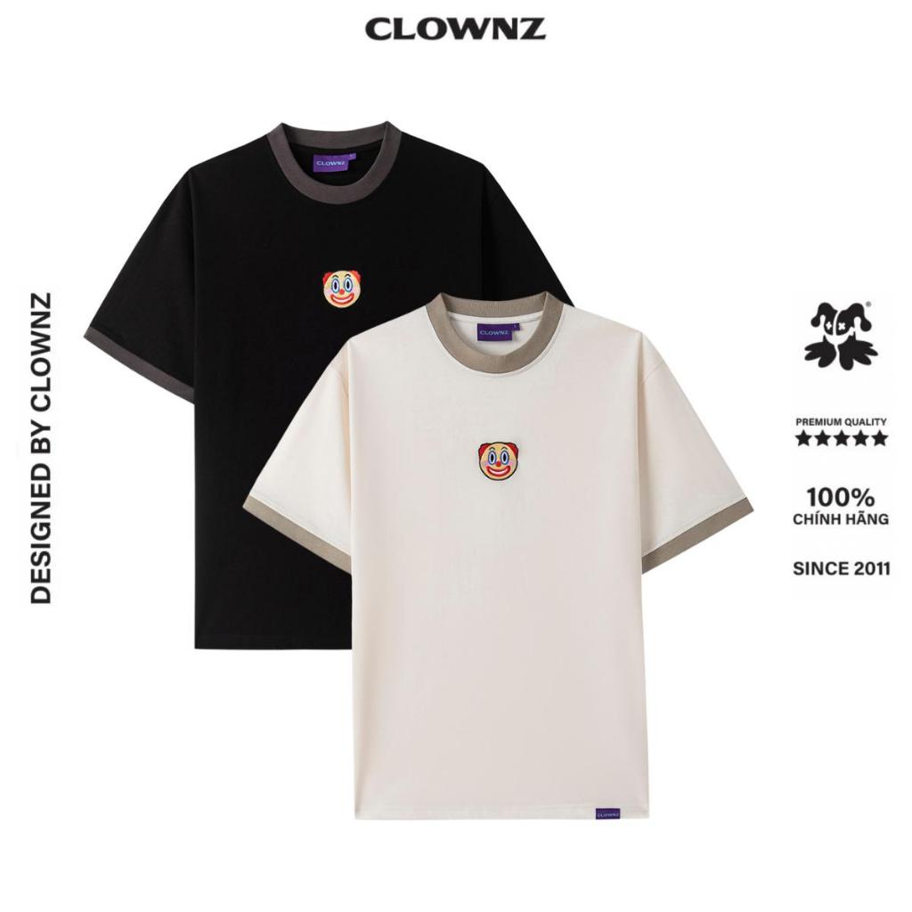 ClownZ Social Ringer T-shirt Tee loose form beautiful loose sleeve baby tee cotton unisex t-shirt for men and women