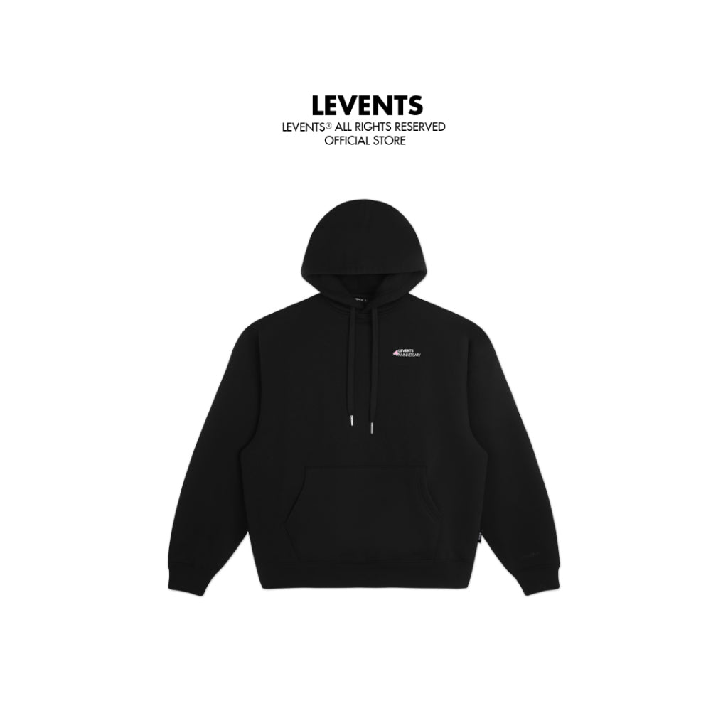 Hoodie Levents 4 Years Anniversary/ Black