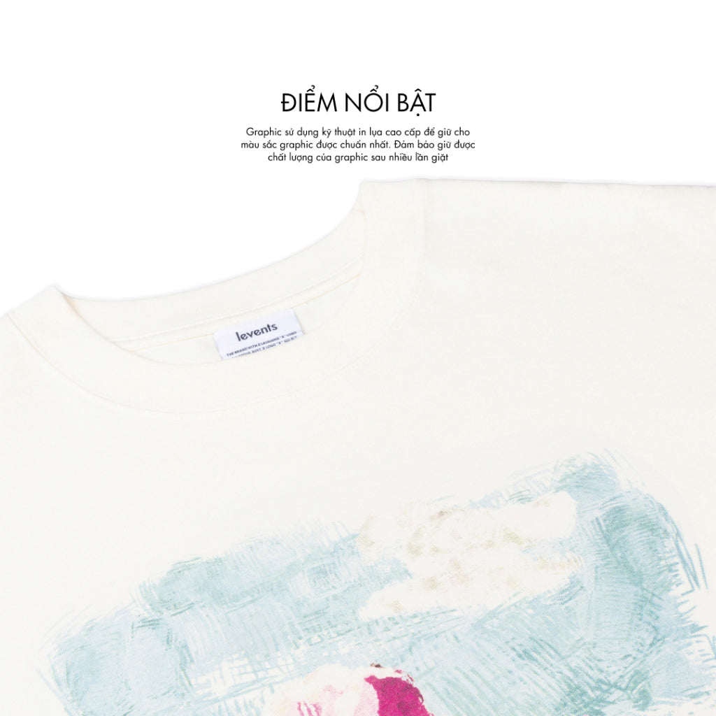 Levents 2Lip/ Cream T-shirt