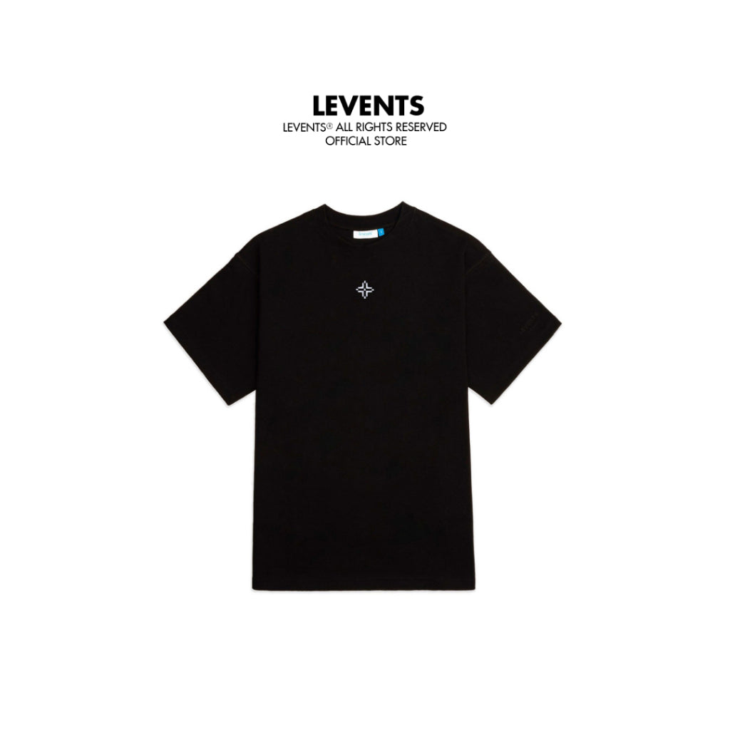 Levents XL Logo Black/White T-shirt