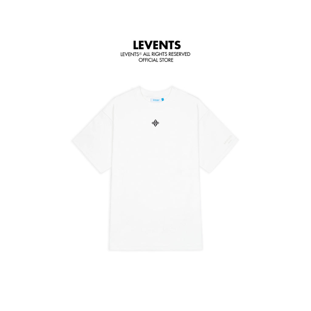 Levents XL Logo White/ Black T-shirt