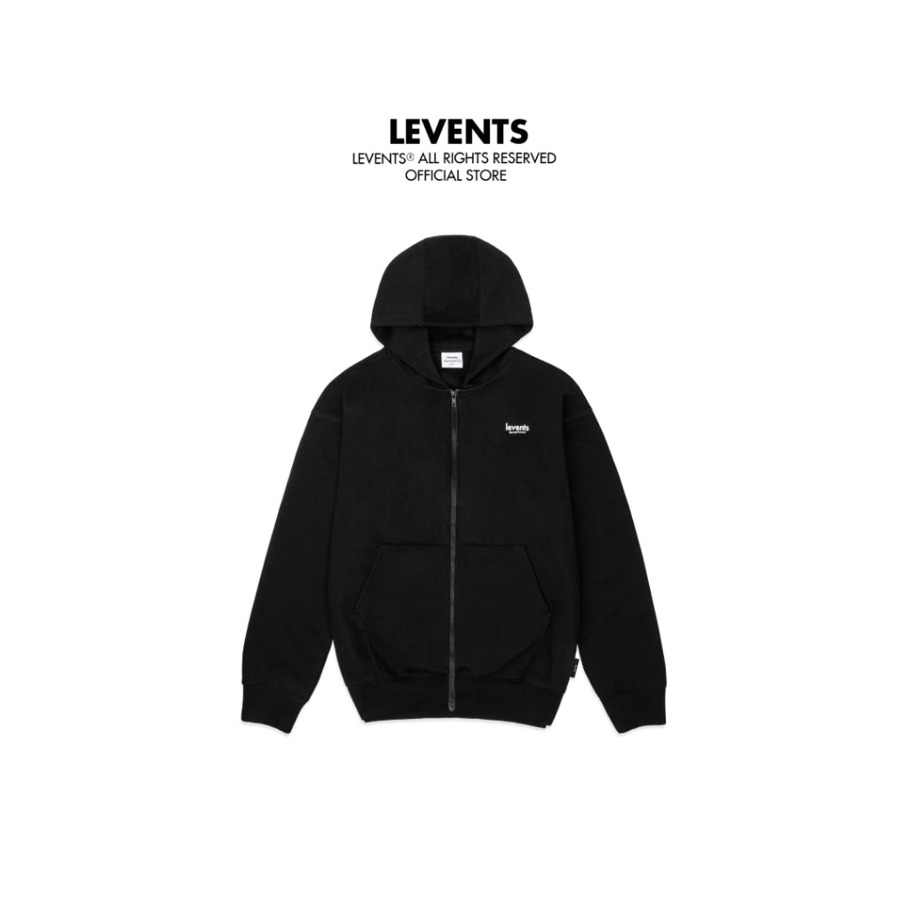 Áo Hoodie Zipper Levents Mini Logo/ Black