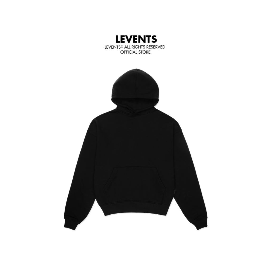 Áo Hoodie Levents Star Boxy/ Black