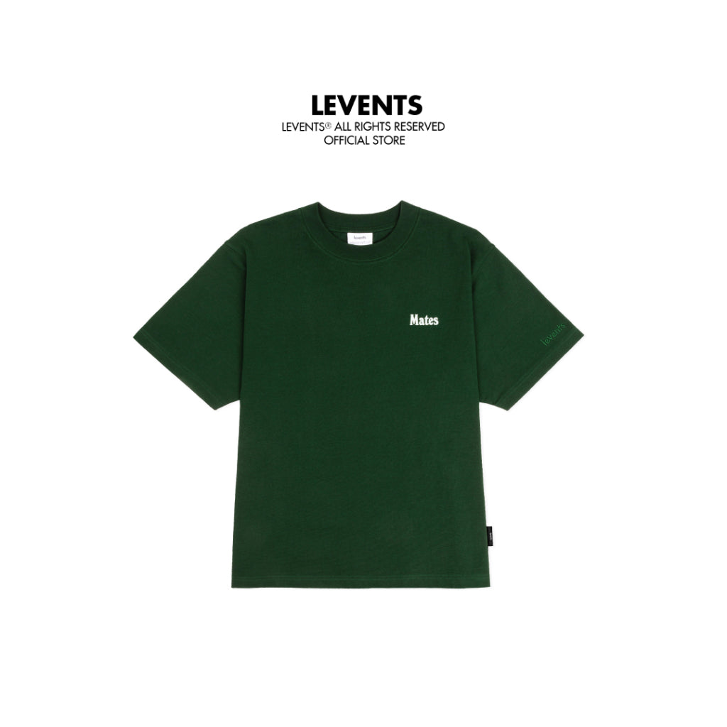 Boxy T-shirt Levents Company &amp; Mates/ Dark Green