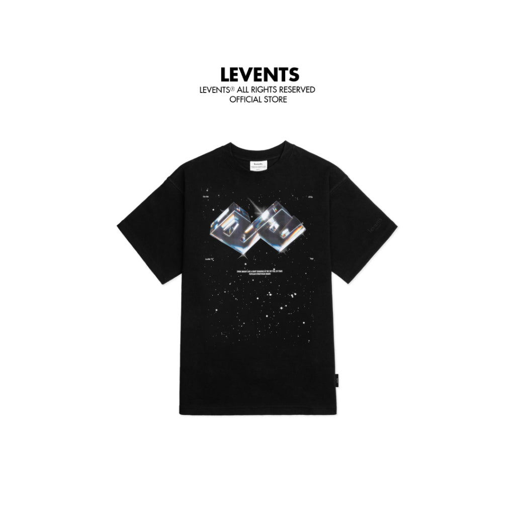 Levents Diamond "2E" Logo T-shirt/ Black