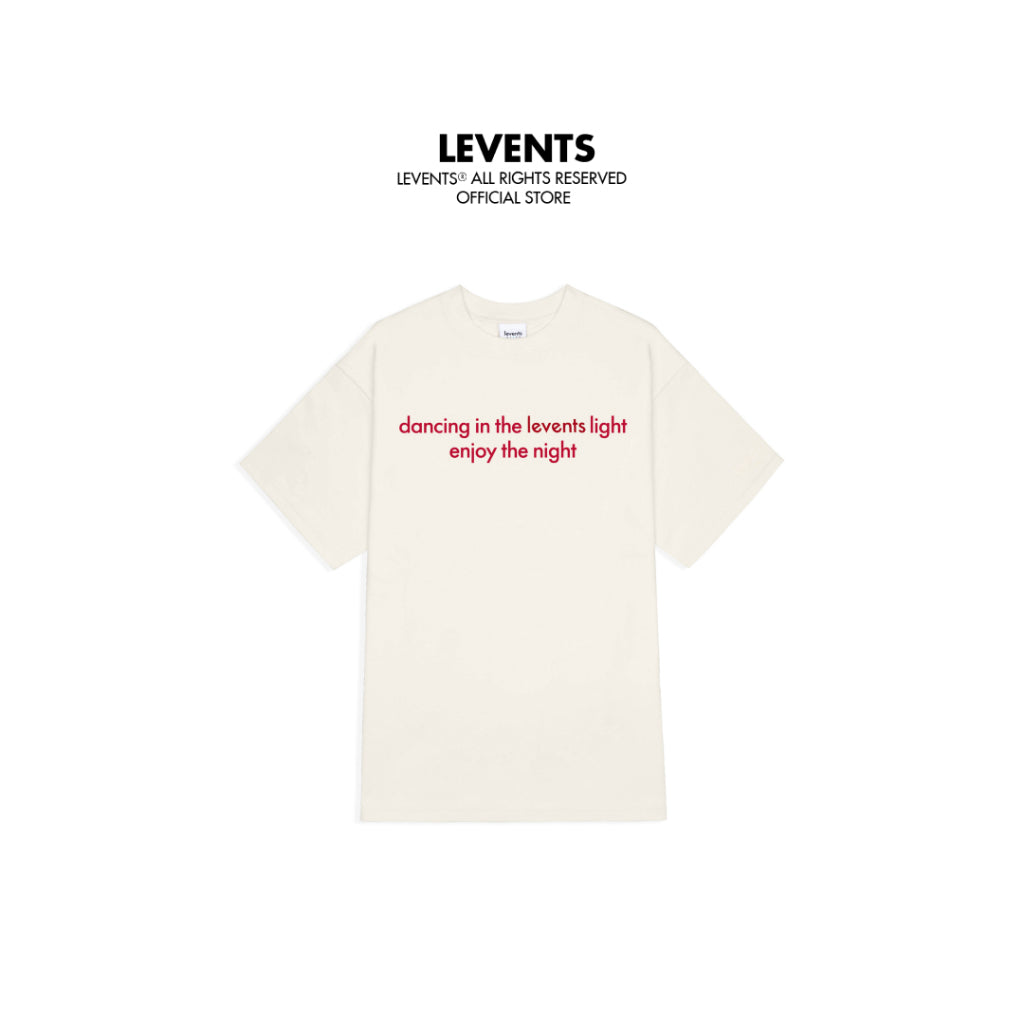 Levents Joyful/ Cream Red T-shirt