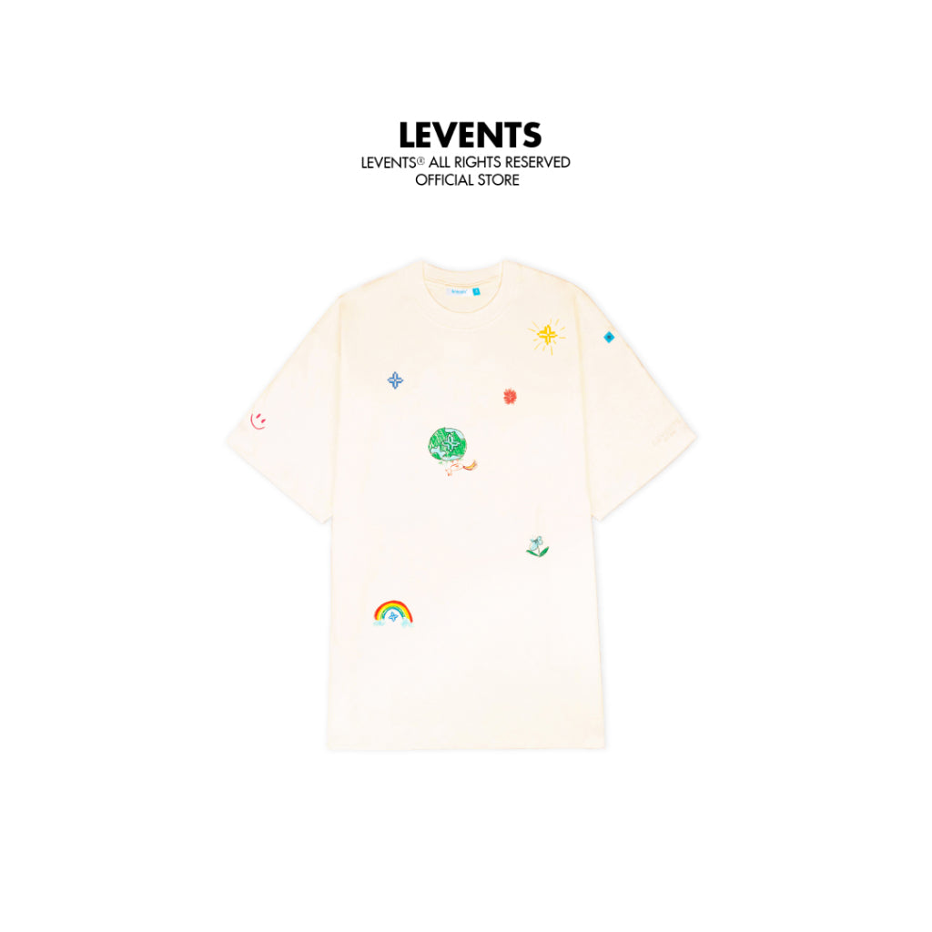 Levents Loveyou300k Special/ Cream T-shirt