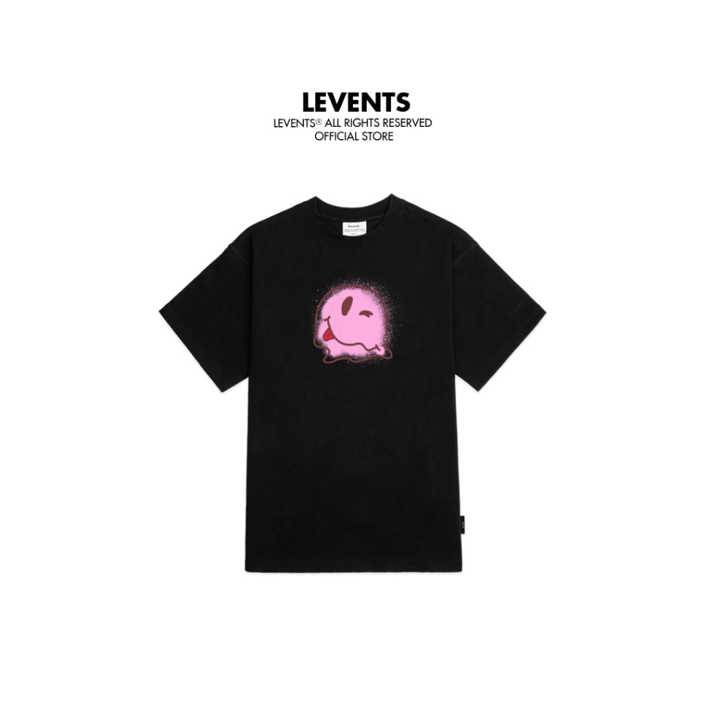 Levents Melt Face T-shirt/ Black