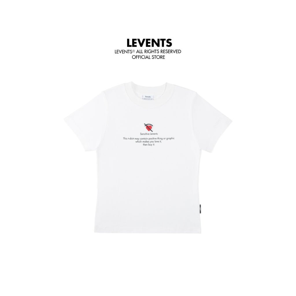 Levents Mini Red Heart Girl/ White t-shirt