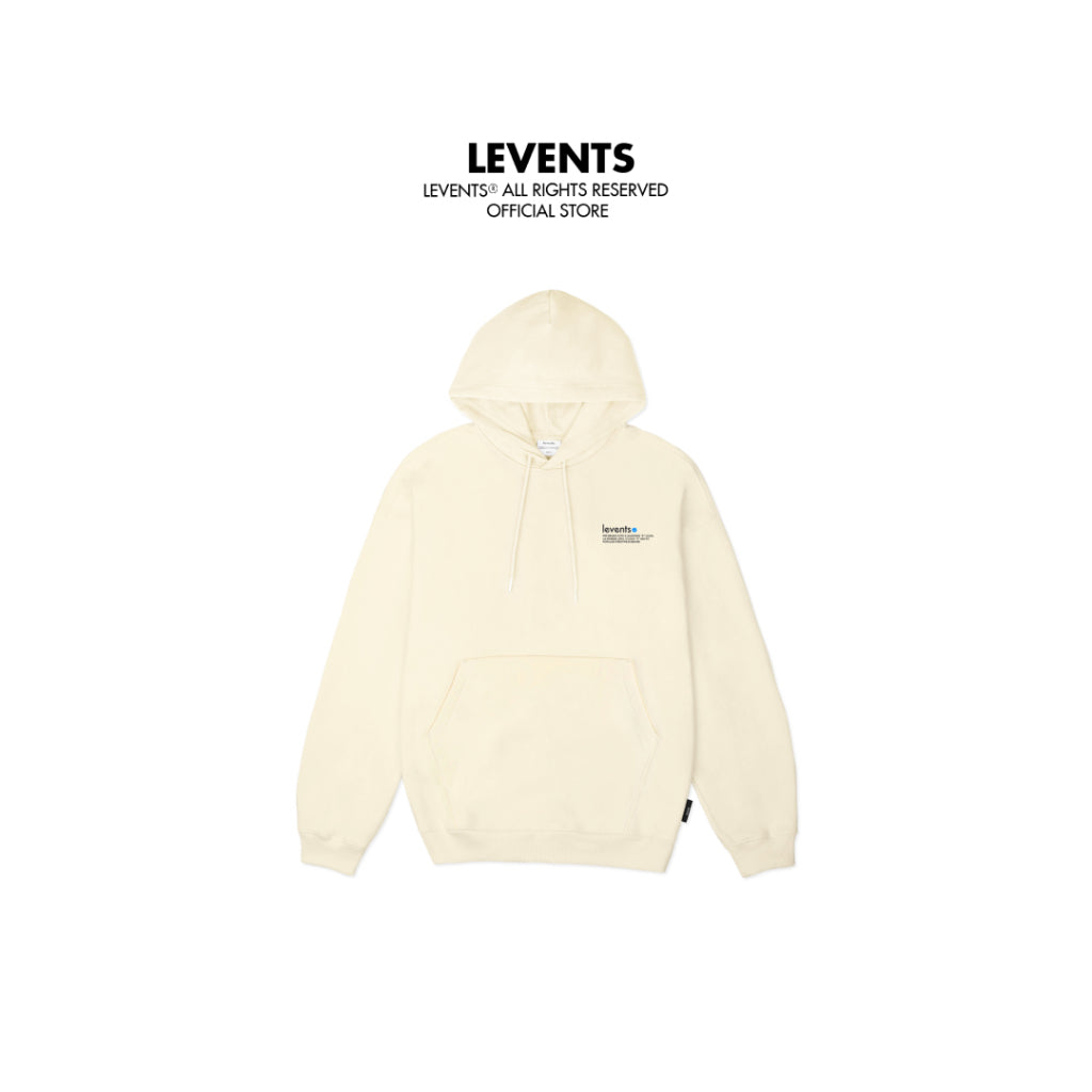 Hoodie Levents Popular Logo 2.0/ Cream