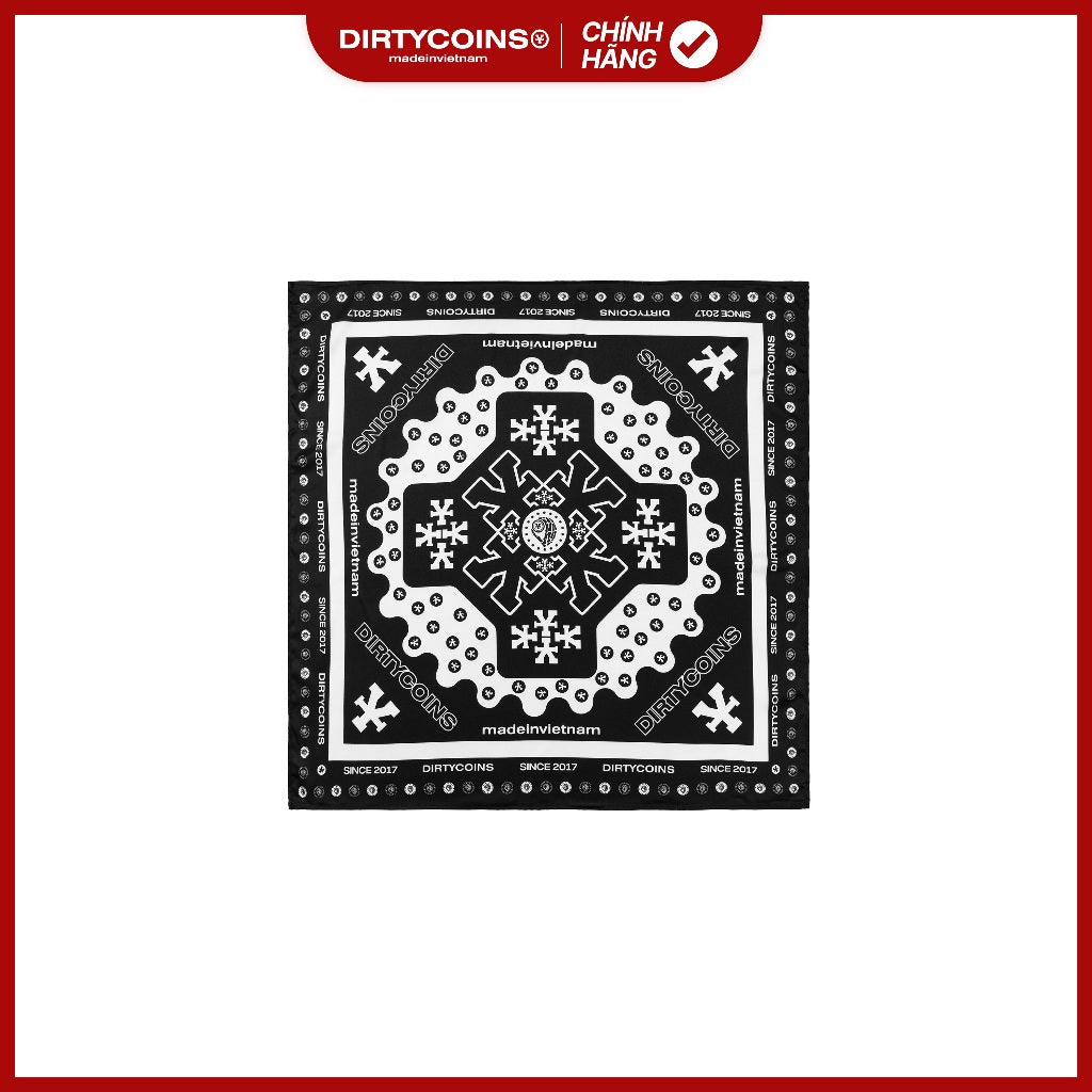 Khăn DirtyCoins Signature Y Pattern Bandana