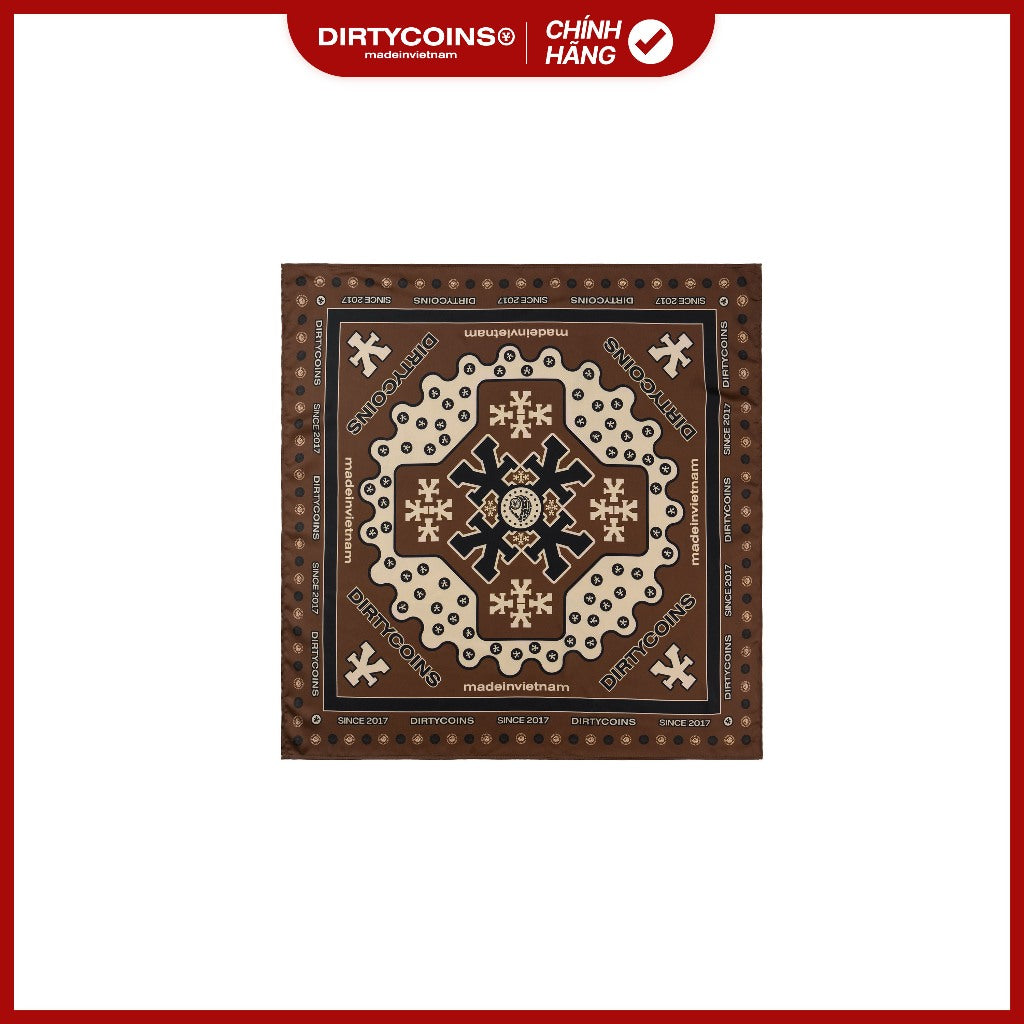 DirtyCoins Signature Y Pattern Bandana Towel