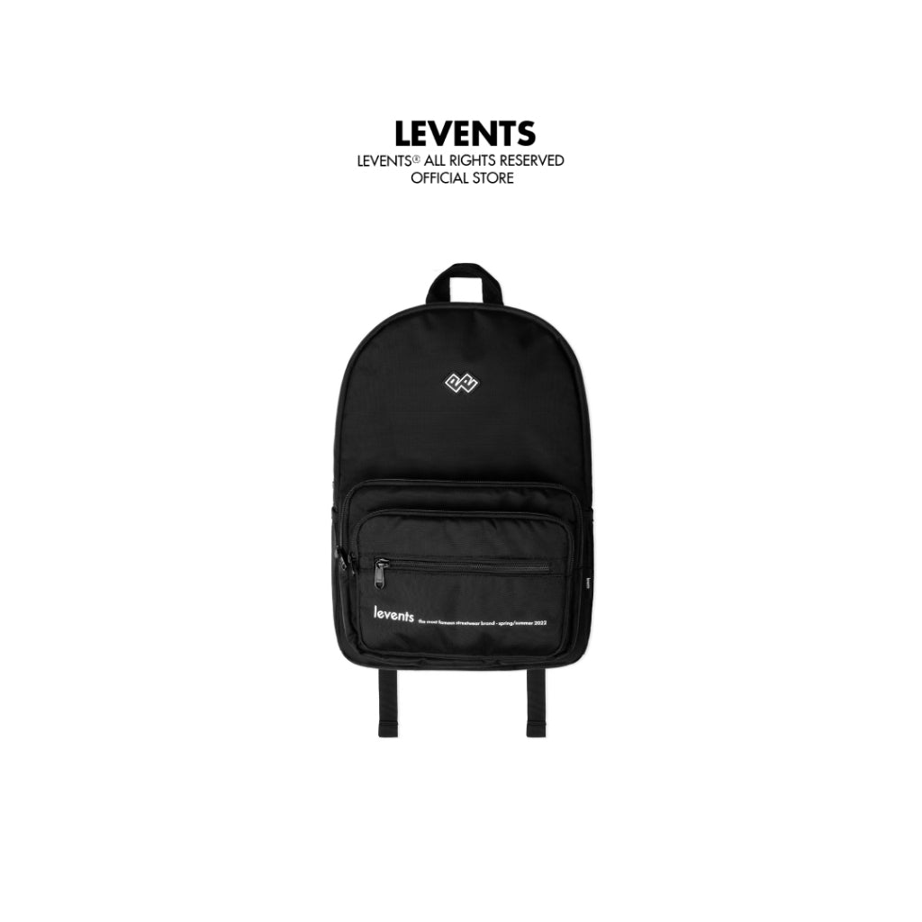 Levents Double "E"/ Black Backpack