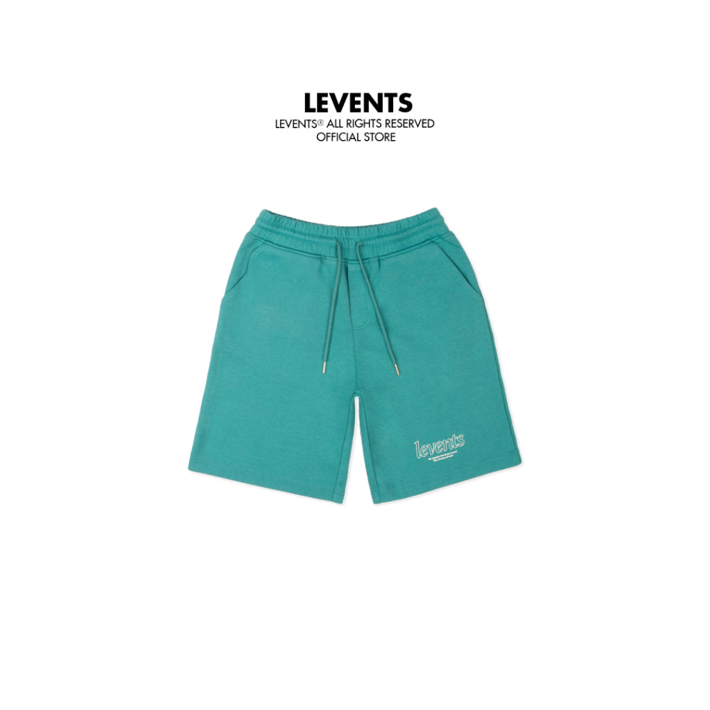 Levents Play Logo Shorts/ Green