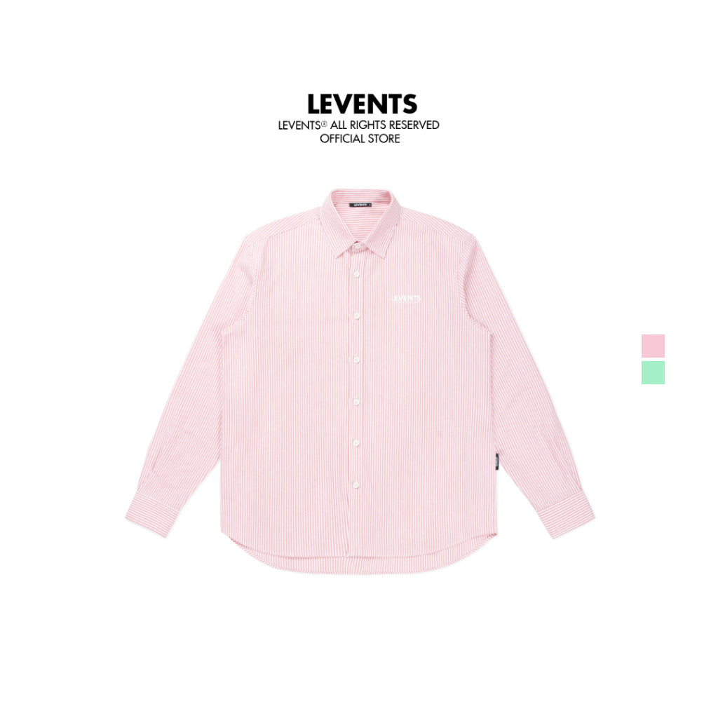 Levents XL Logo Striped Shirt