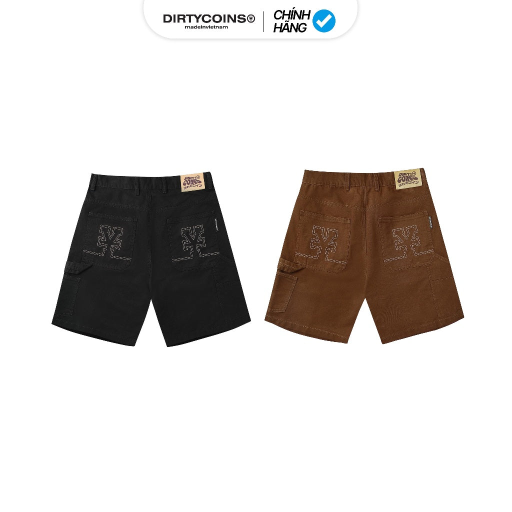 DirtyCoins Khaki Work Shorts