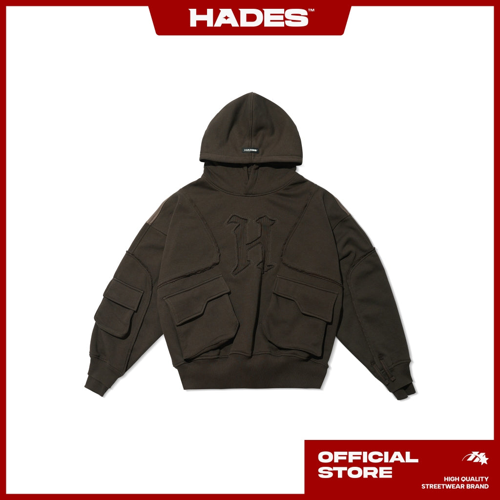 ÁO HOODIE MŨ TRÙM UNISEX VẢI NỈ BÔNG HADES EDEN HOODIE - HADES BRAND CHÍNH HÃNG