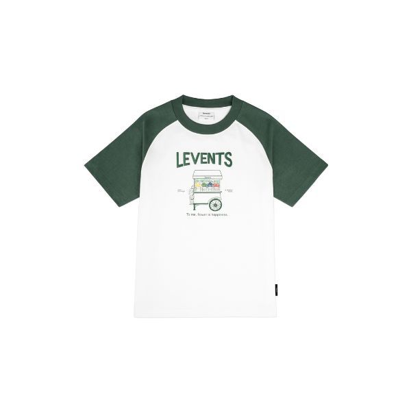 Levents Flower Cart Raglan Regular T-shirt