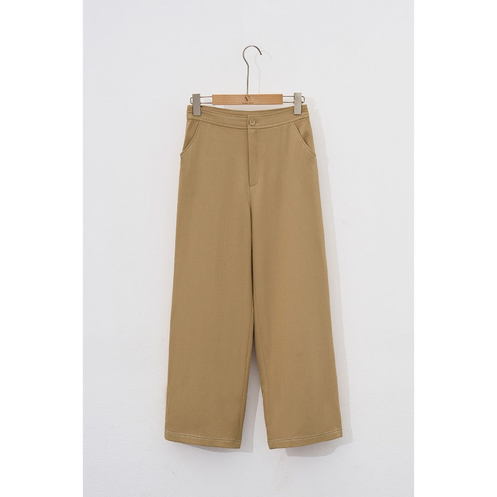 VIENNE TRAN Dieu Chi Diagonal Pocket Pants V64W23Q007