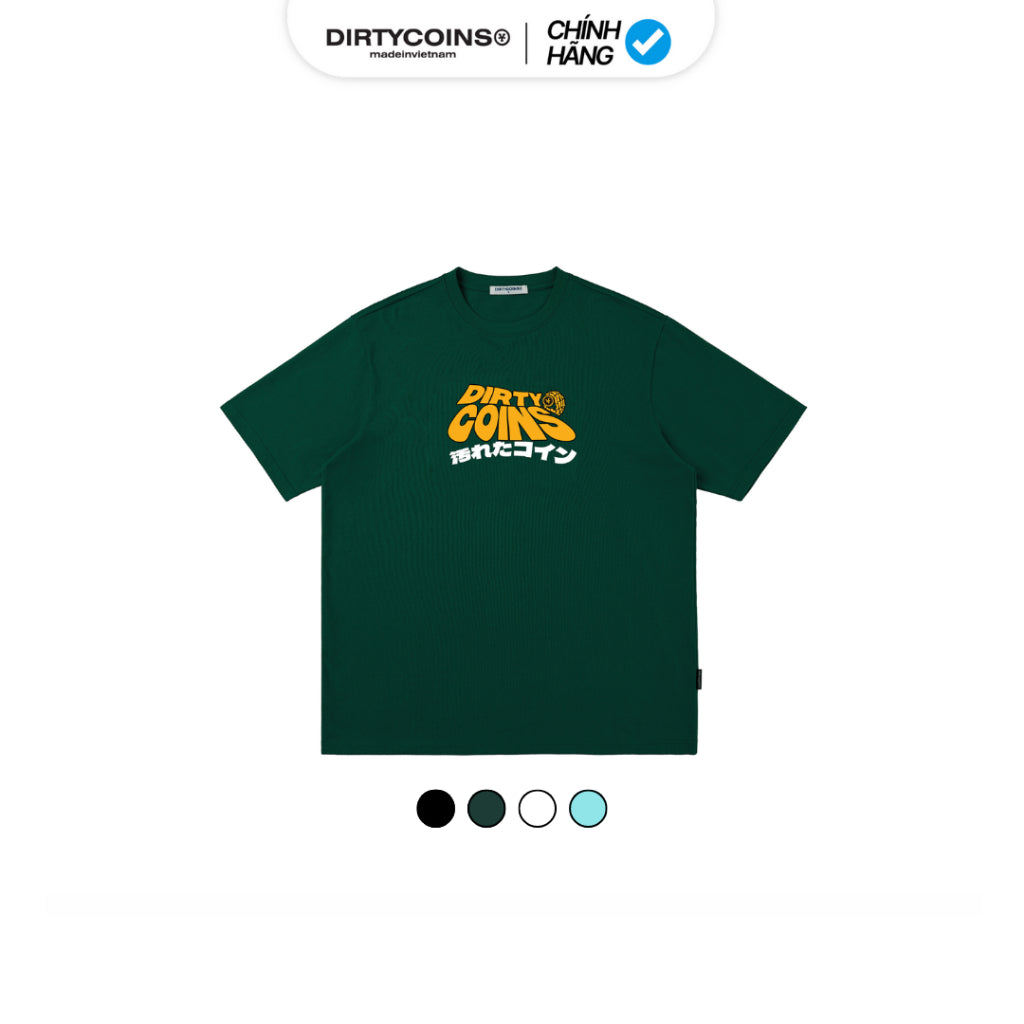 DirtyCoins Wavy Logo T-Shirt