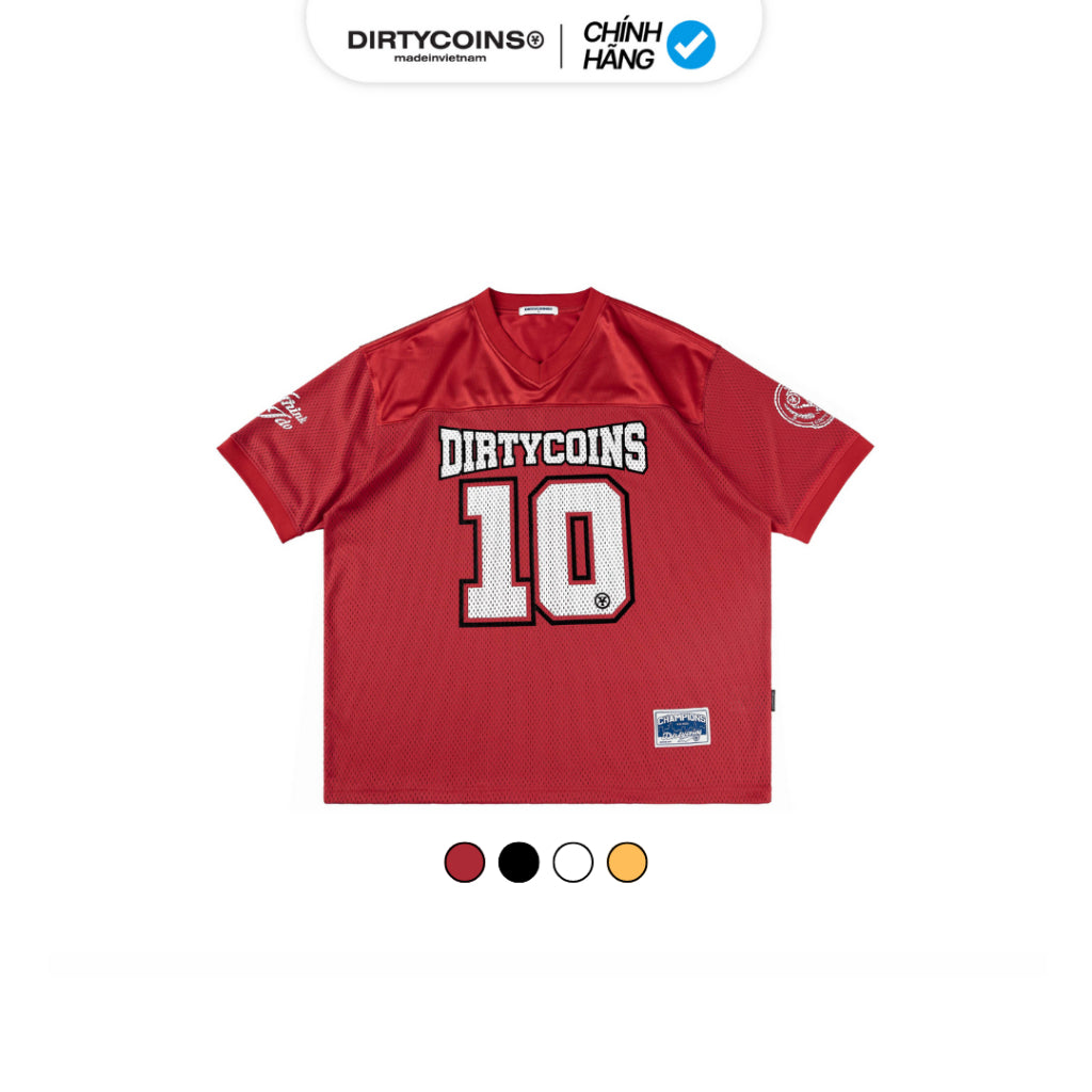 Áo Thun DirtyCoins Logo Football Jersey