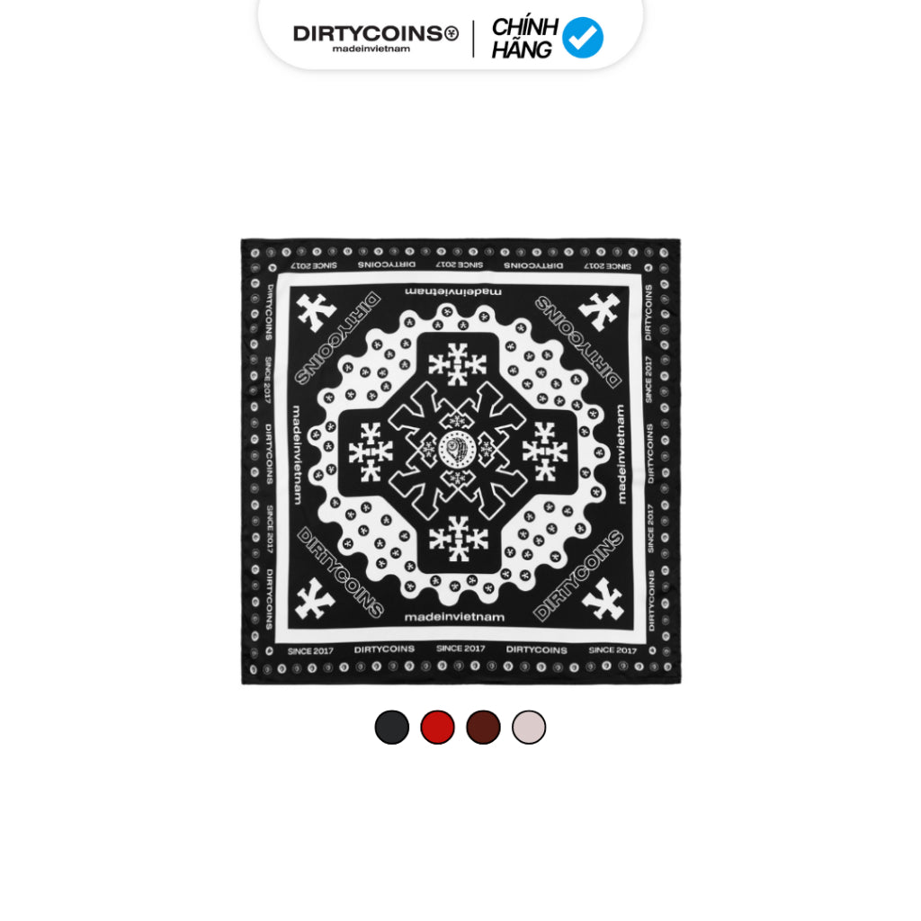 DirtyCoins Signature Y Pattern Bandana Towel