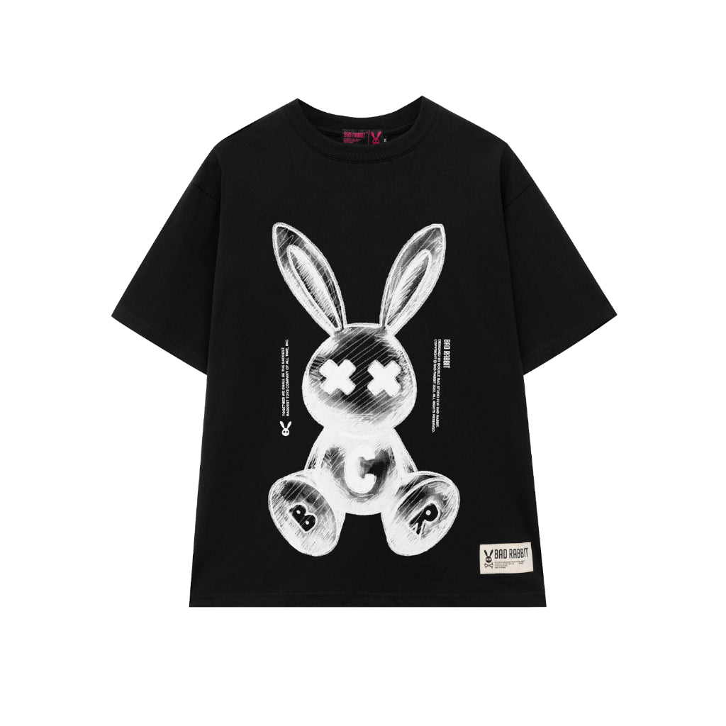 Unisex Bad Rabbit RABBIT 3D TEE 100% Cotton - Genuine Local Brand