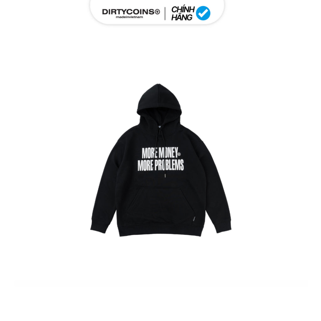 DirtyCoins More Money More Problems Hoodie - Black