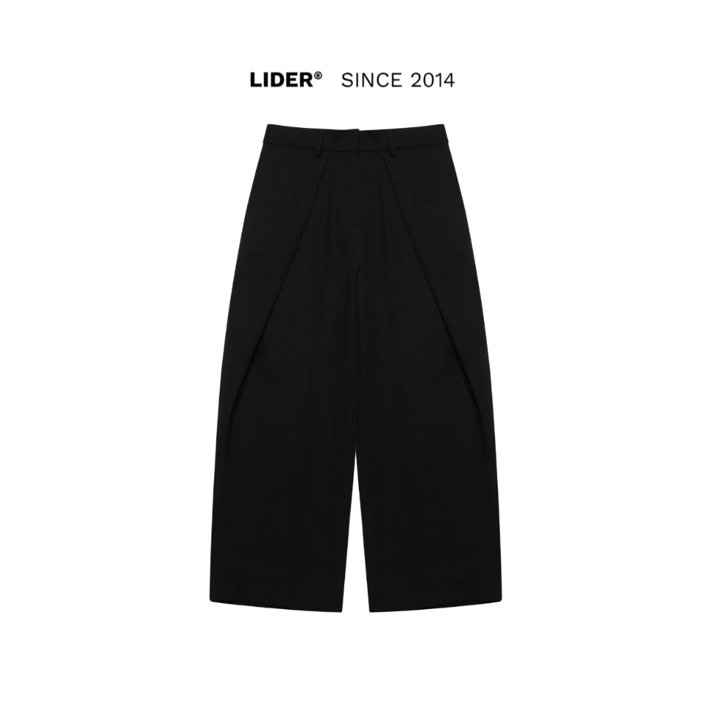 Quần Dài Ống Rộng Ly Lệch Unisex LIDER ROLLING STRAIGHT TROUSERS