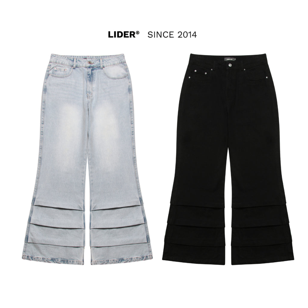 Quần Jeans Ống Loe Unisex LIDER FLARE AFFAIR JEANS