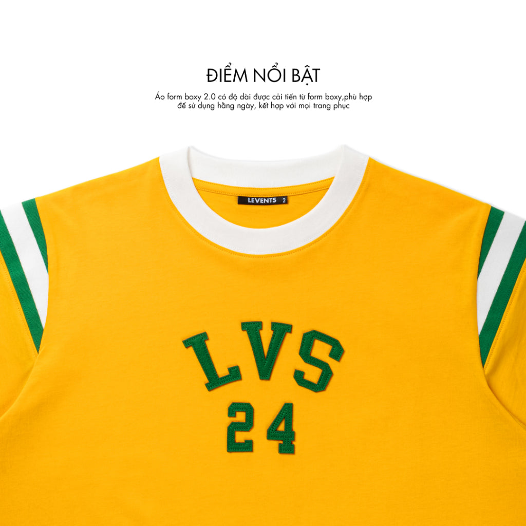 Levents 24 Boxy Tee/ Yellow