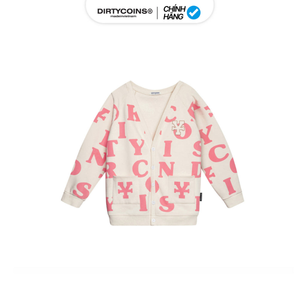 DirtyCoins Print Cardigan