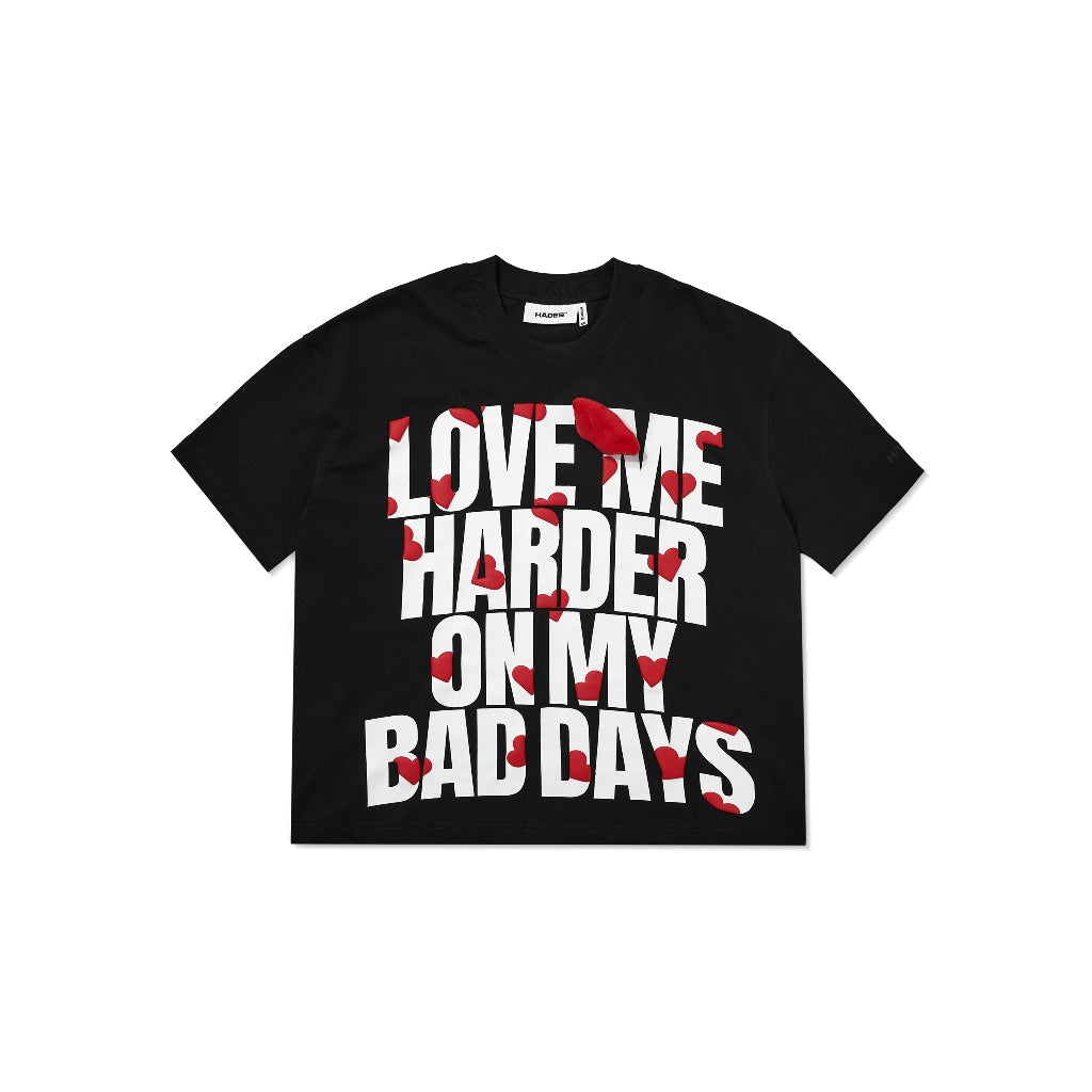 UNISEX HADES LOVE HARDER TEE 100% COTTON - GENUINE HADES BRAND