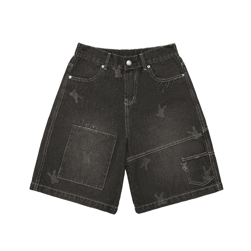 Quần Short Bad Rabbit MONOGRAM SHORT - Local Brand Chính Hãng